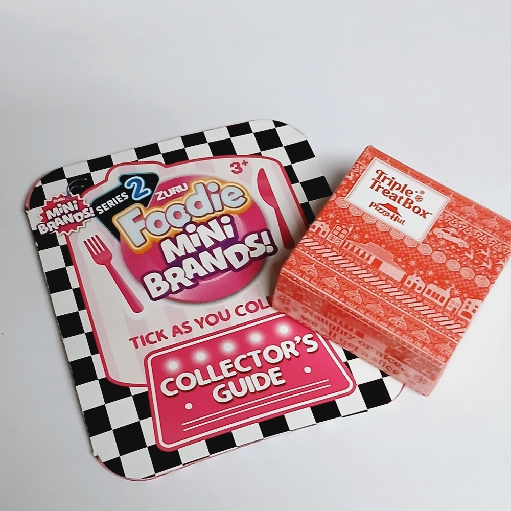 Mini Brands Foodie Series 2 Pizza Hut Triple Treat Box